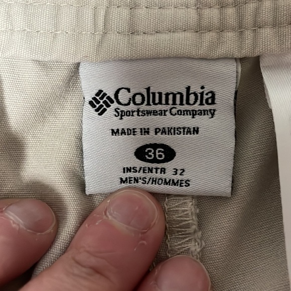 Columbia light colored men’s size 36x32 khaki - Picture 4 of 6